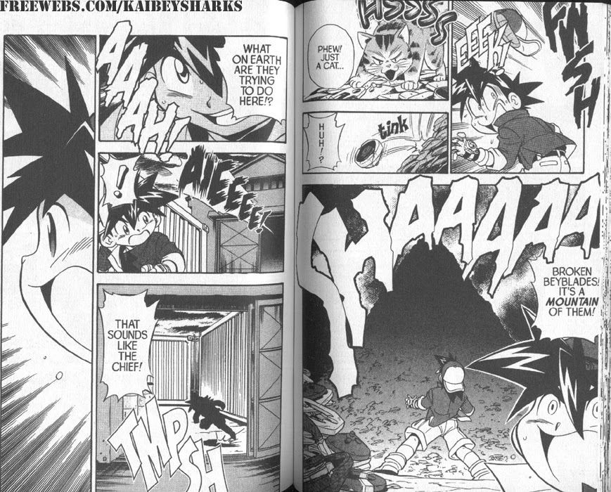 Bakuden Shoot Beyblade Chapter 1.2 page 7 - Vol.1 Chapter 2
