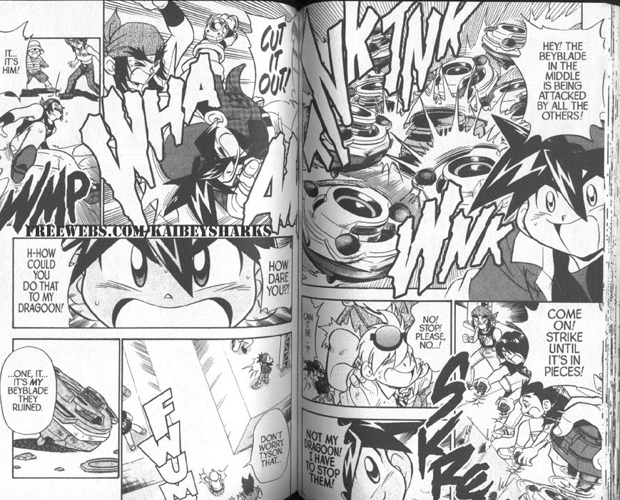Bakuden Shoot Beyblade Chapter 1.2 page 8 - Vol.1 Chapter 2