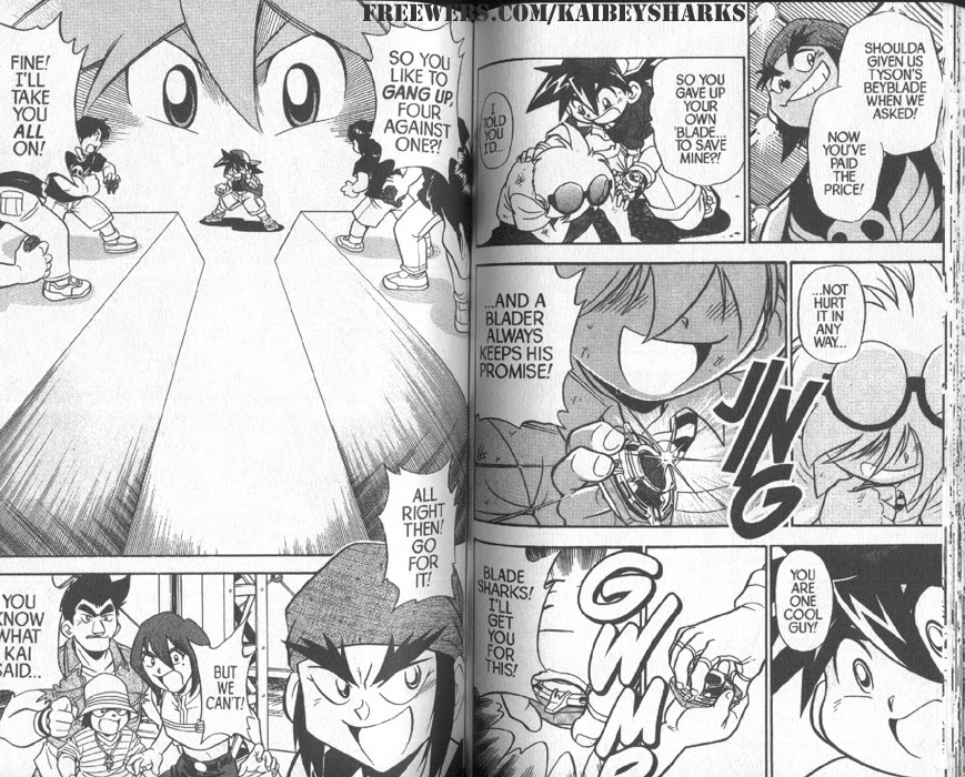 Bakuden Shoot Beyblade Chapter 1.2 page 9 - Vol.1 Chapter 2