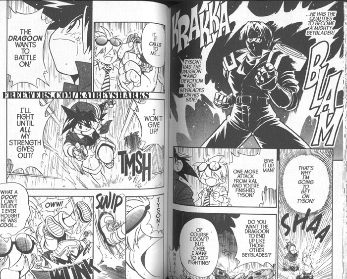 Bakuden Shoot Beyblade Chapter 1.3 page 10 - Vol.1 Chapter 3