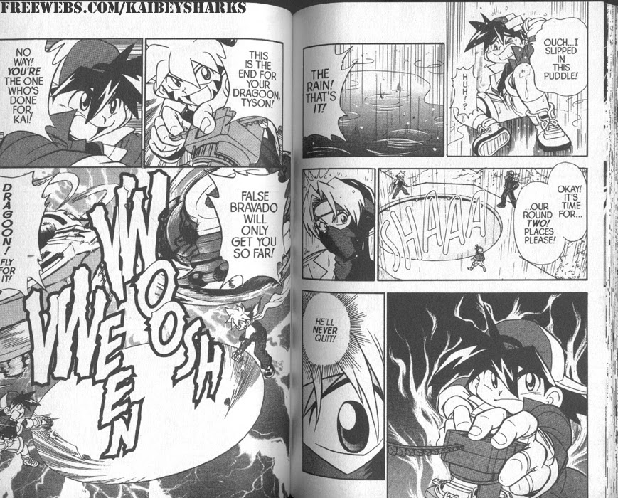 Bakuden Shoot Beyblade Chapter 1.3 page 11 - Vol.1 Chapter 3