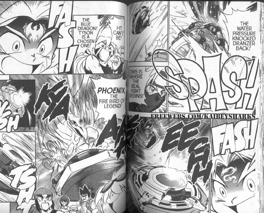 Bakuden Shoot Beyblade Chapter 1.3 page 14 - Vol.1 Chapter 3