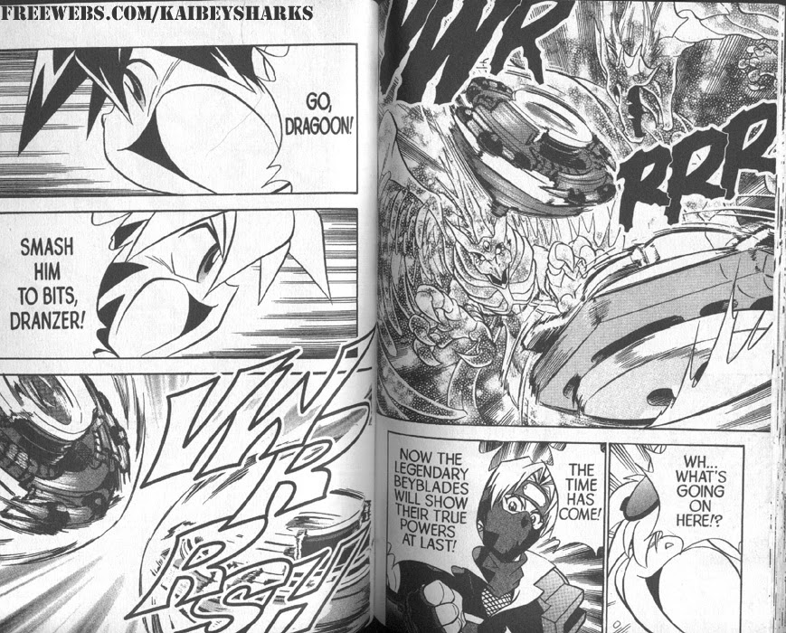 Bakuden Shoot Beyblade Chapter 1.3 page 15 - Vol.1 Chapter 3