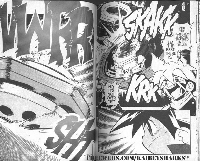Bakuden Shoot Beyblade Chapter 1.3 page 17 - Vol.1 Chapter 3