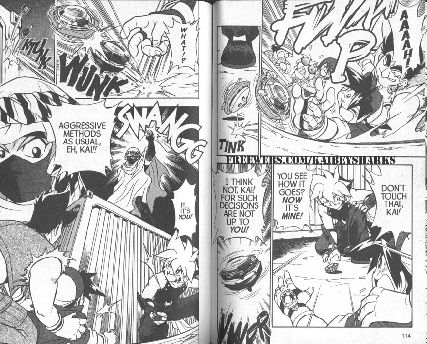 Bakuden Shoot Beyblade Chapter 1.3 page 3 - Vol.1 Chapter 3