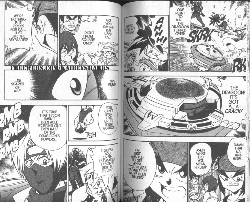 Bakuden Shoot Beyblade Chapter 1.3 page 9 - Vol.1 Chapter 3
