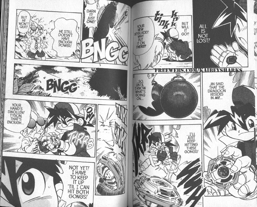 Bakuden Shoot Beyblade Chapter 1.4 page 11 - Vol.1 Chapter 4