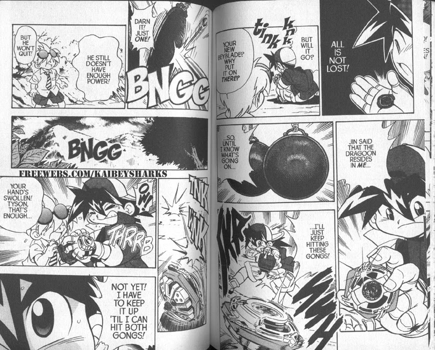 Bakuden Shoot Beyblade Chapter 1.4 page 13 - Vol.1 Chapter 4