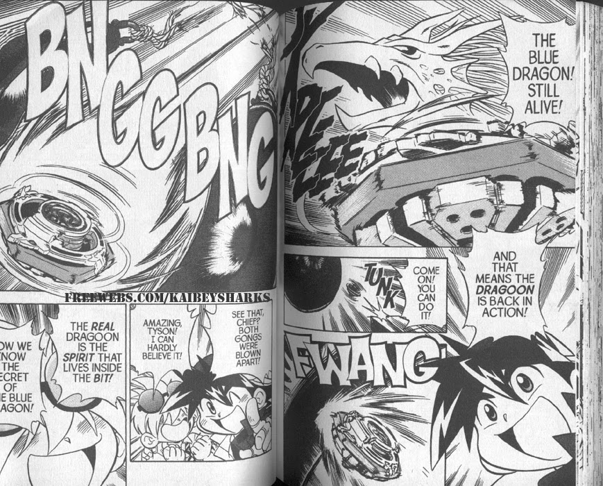 Bakuden Shoot Beyblade Chapter 1.4 page 14 - Vol.1 Chapter 4
