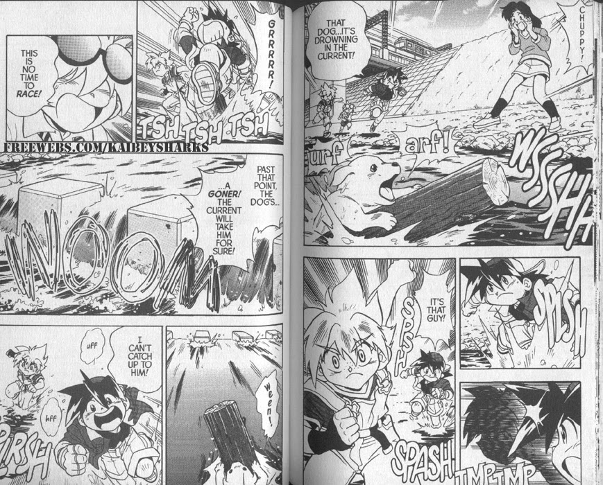 Bakuden Shoot Beyblade Chapter 1.4 page 18 - Vol.1 Chapter 4