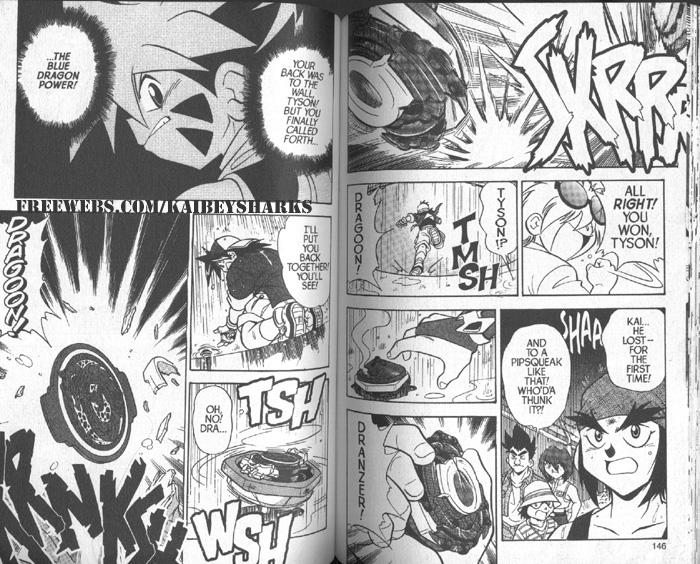 Bakuden Shoot Beyblade Chapter 1.4 page 2 - Vol.1 Chapter 4