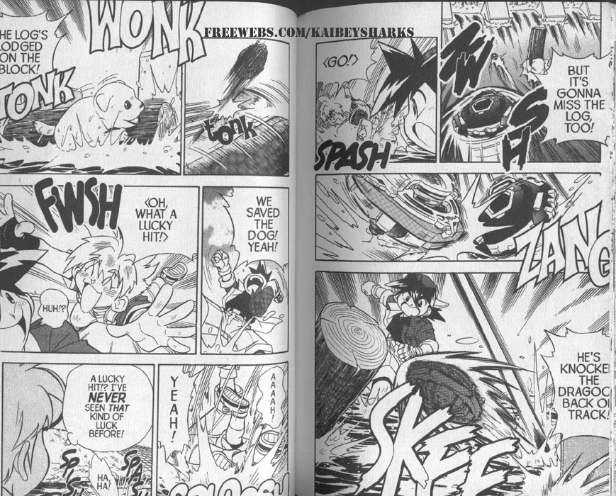 Bakuden Shoot Beyblade Chapter 1.4 page 21 - Vol.1 Chapter 4