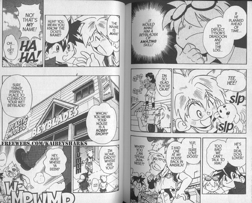 Bakuden Shoot Beyblade Chapter 1.4 page 22 - Vol.1 Chapter 4