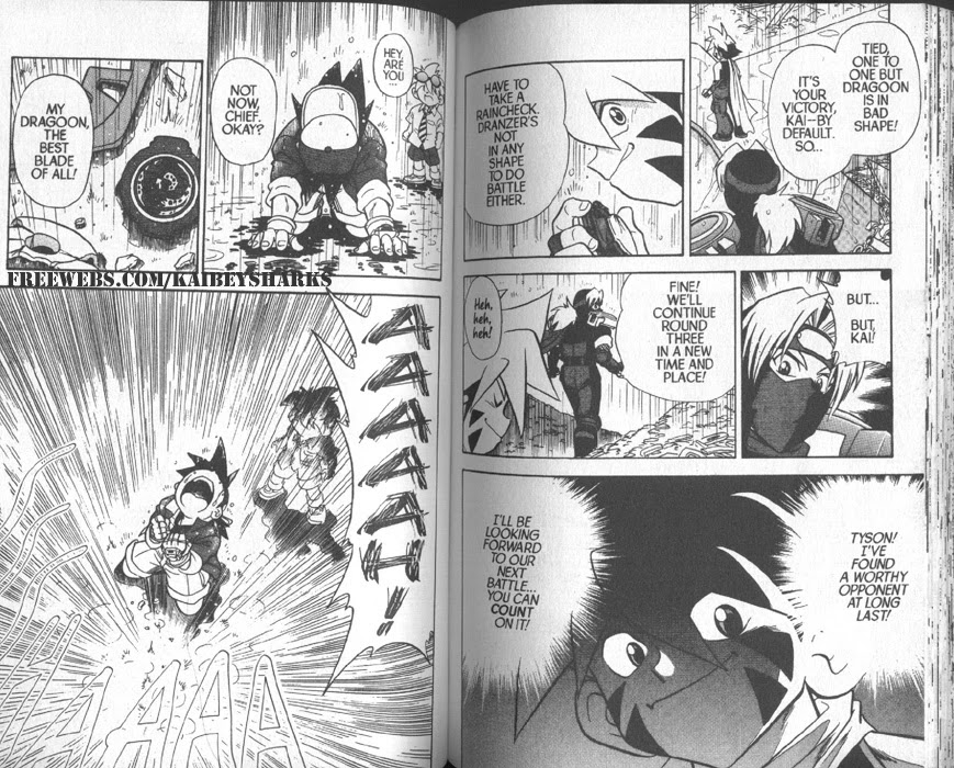 Bakuden Shoot Beyblade Chapter 1.4 page 3 - Vol.1 Chapter 4