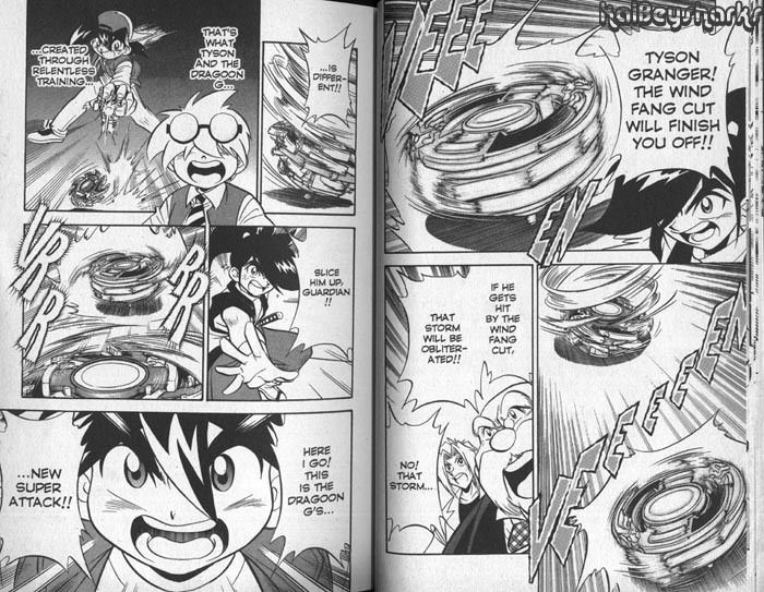 Bakuden Shoot Beyblade Chapter 10.1 page 10 - Vol.10 Chapter 1