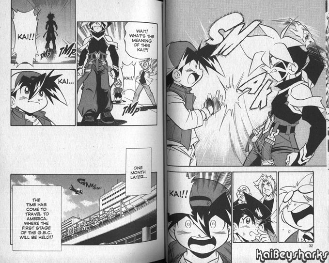 Bakuden Shoot Beyblade Chapter 10.1 page 16 - Vol.10 Chapter 1