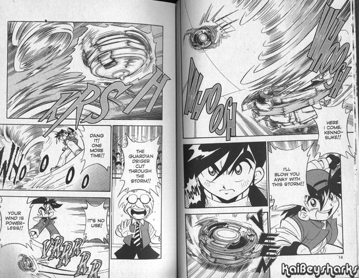 Bakuden Shoot Beyblade Chapter 10.1 page 7 - Vol.10 Chapter 1