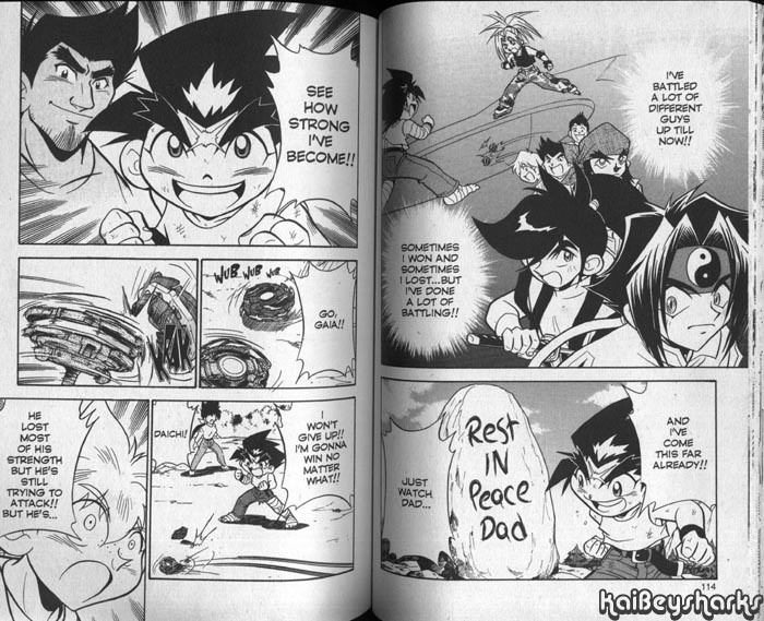 Bakuden Shoot Beyblade Chapter 10.2-5 page 10 - Vol.10 Chapter 2.5