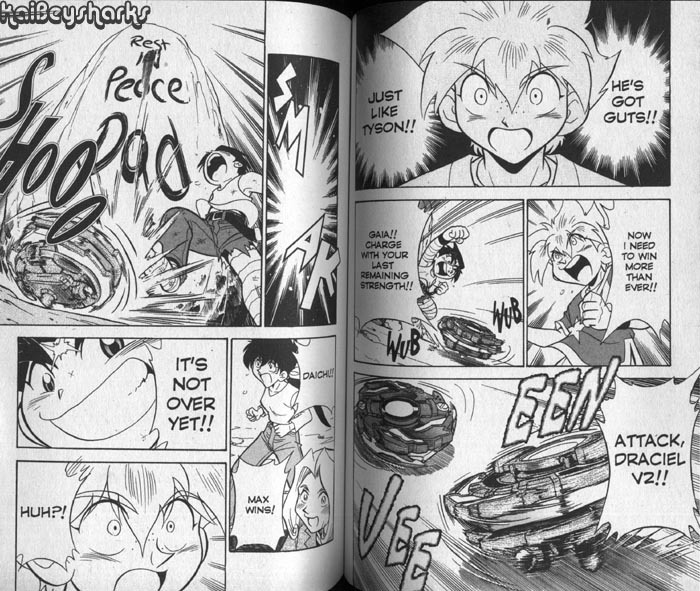 Bakuden Shoot Beyblade Chapter 10.2-5 page 11 - Vol.10 Chapter 2.5