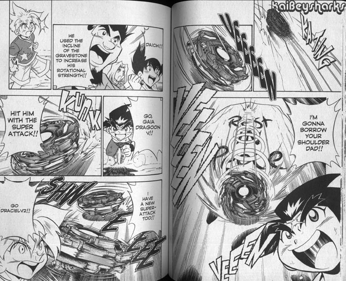 Bakuden Shoot Beyblade Chapter 10.2-5 page 12 - Vol.10 Chapter 2.5