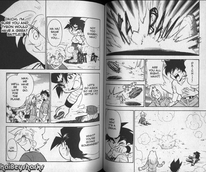 Bakuden Shoot Beyblade Chapter 10.2-5 page 14 - Vol.10 Chapter 2.5
