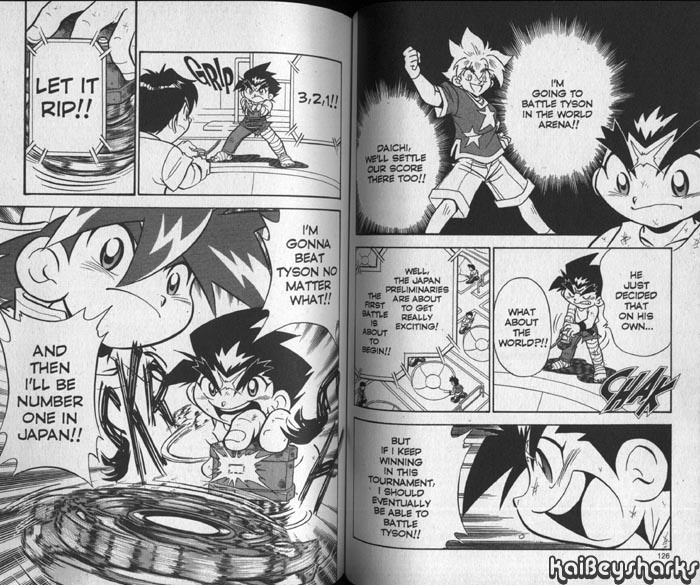 Bakuden Shoot Beyblade Chapter 10.2-5 page 16 - Vol.10 Chapter 2.5