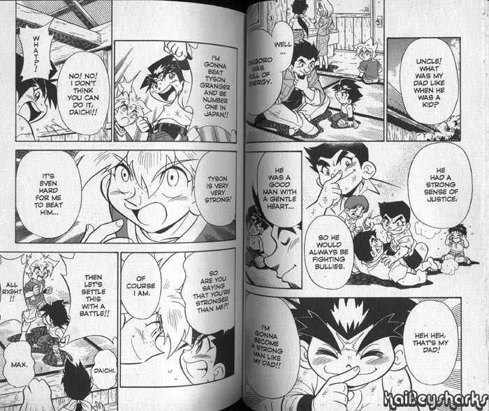 Bakuden Shoot Beyblade Chapter 10.2-5 page 4 - Vol.10 Chapter 2.5