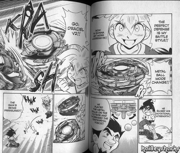 Bakuden Shoot Beyblade Chapter 10.2-5 page 8 - Vol.10 Chapter 2.5