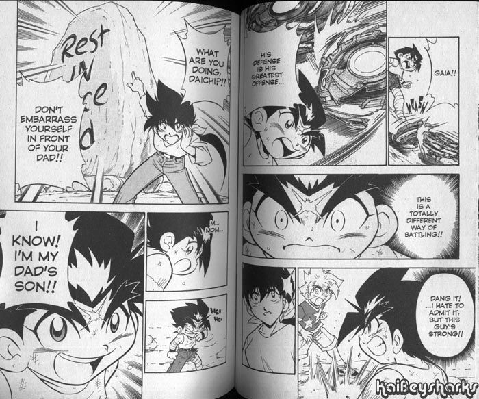 Bakuden Shoot Beyblade Chapter 10.2-5 page 9 - Vol.10 Chapter 2.5