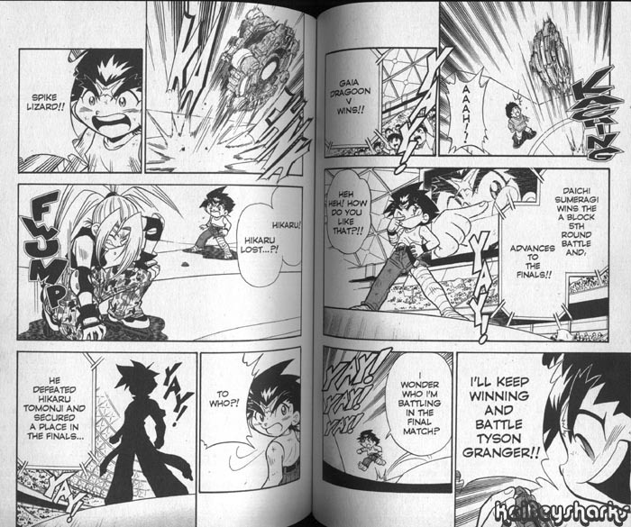 Bakuden Shoot Beyblade Chapter 10.2-6 page 2 - Vol.10 Chapter 2.6