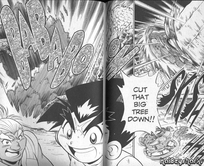 Bakuden Shoot Beyblade Chapter 10.2-7 page 14 - Vol.10 Chapter 2.7