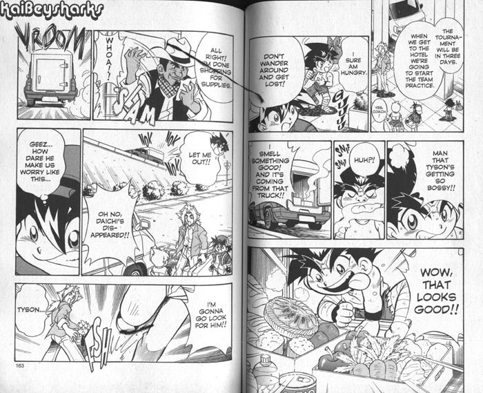 Bakuden Shoot Beyblade Chapter 10.2-7 page 3 - Vol.10 Chapter 2.7