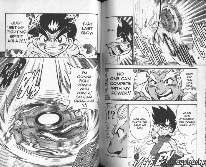 Bakuden Shoot Beyblade Chapter 10.2-7 page 9 - Vol.10 Chapter 2.7