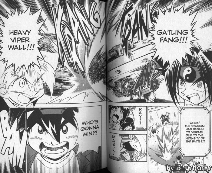 Bakuden Shoot Beyblade Chapter 10.2 page 11 - Vol.10 Chapter 2