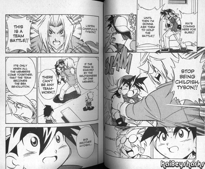 Bakuden Shoot Beyblade Chapter 10.2 page 14 - Vol.10 Chapter 2