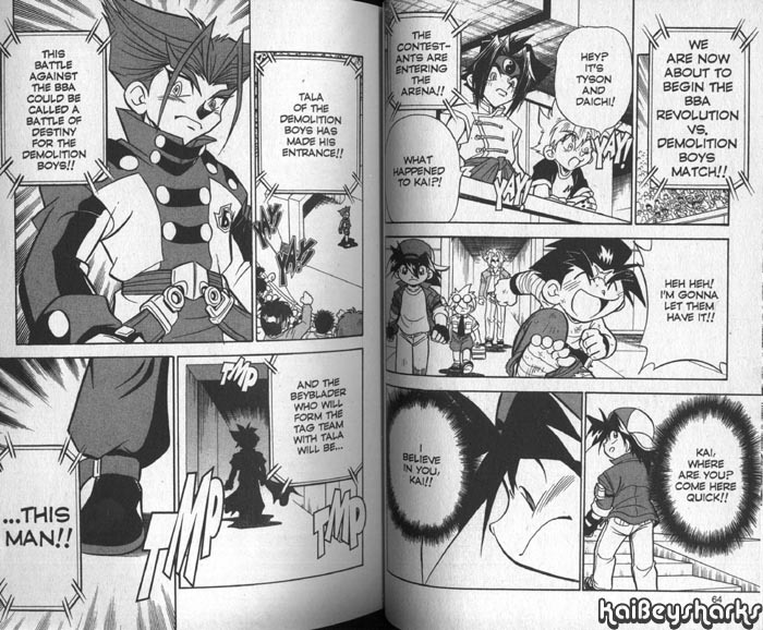 Bakuden Shoot Beyblade Chapter 10.2 page 15 - Vol.10 Chapter 2