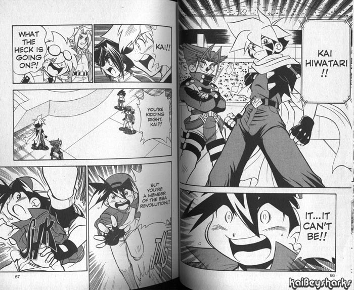 Bakuden Shoot Beyblade Chapter 10.2 page 16 - Vol.10 Chapter 2