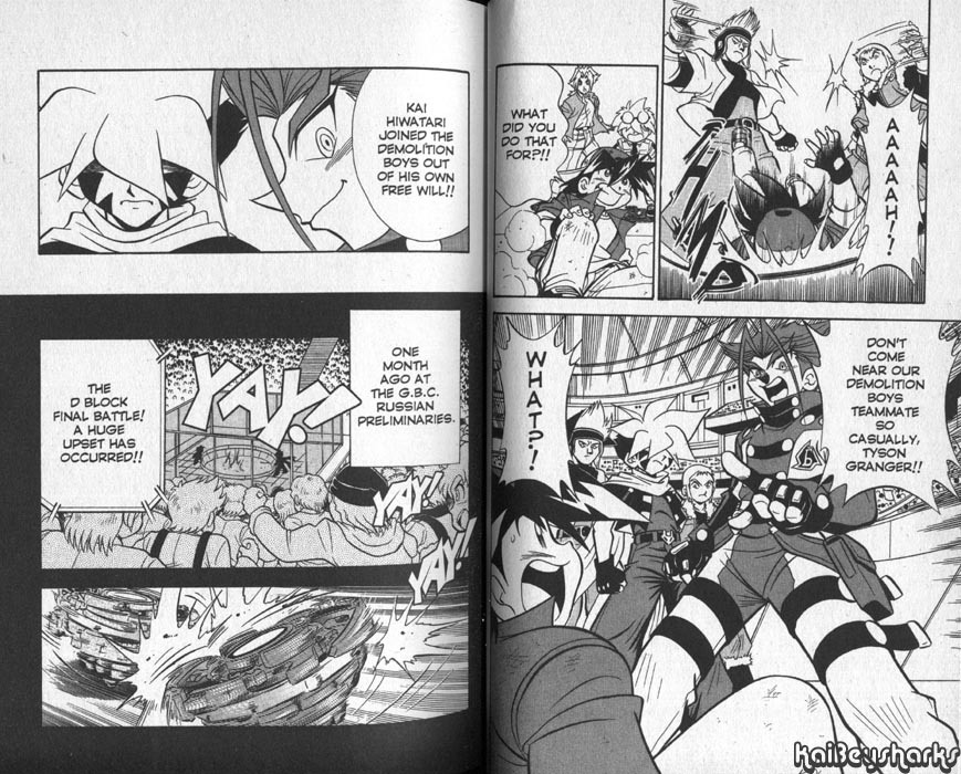 Bakuden Shoot Beyblade Chapter 10.2 page 17 - Vol.10 Chapter 2
