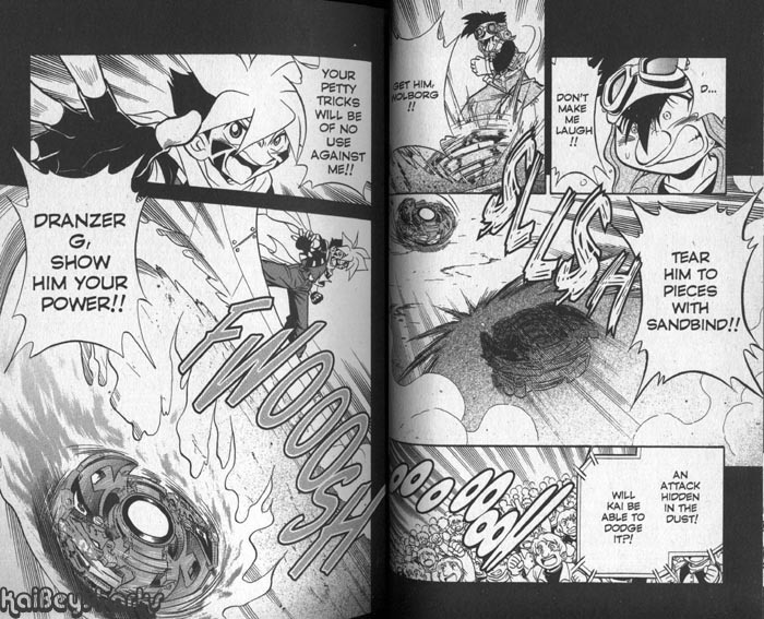 Bakuden Shoot Beyblade Chapter 10.2 page 19 - Vol.10 Chapter 2