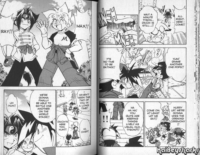 Bakuden Shoot Beyblade Chapter 10.2 page 2 - Vol.10 Chapter 2