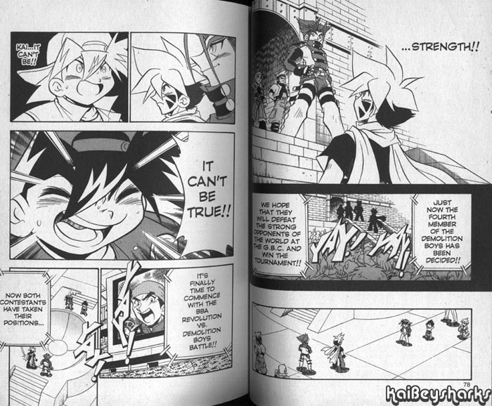 Bakuden Shoot Beyblade Chapter 10.2 page 22 - Vol.10 Chapter 2