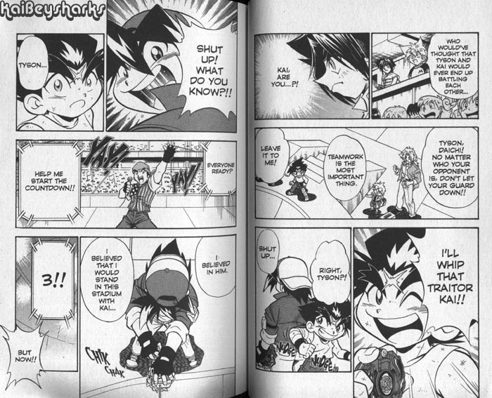 Bakuden Shoot Beyblade Chapter 10.2 page 23 - Vol.10 Chapter 2