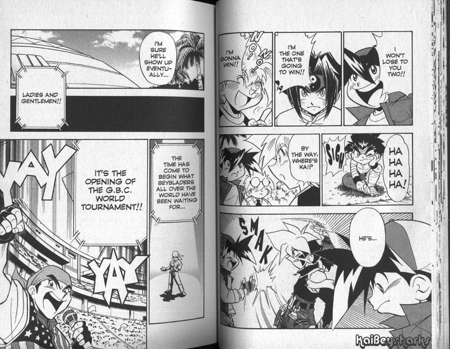 Bakuden Shoot Beyblade Chapter 10.2 page 3 - Vol.10 Chapter 2