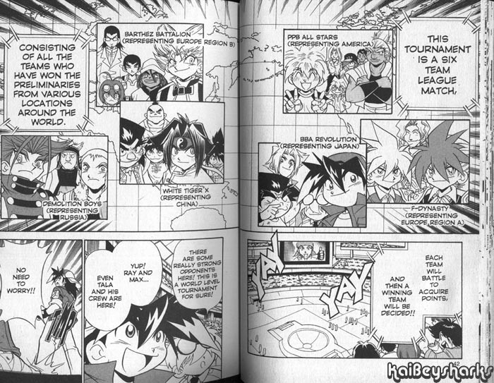 Bakuden Shoot Beyblade Chapter 10.2 page 4 - Vol.10 Chapter 2