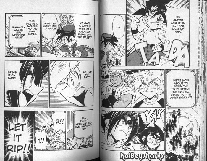 Bakuden Shoot Beyblade Chapter 10.2 page 5 - Vol.10 Chapter 2