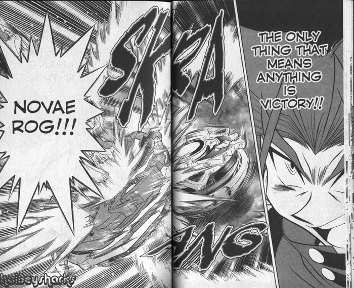 Bakuden Shoot Beyblade Chapter 11.1 page 10 - Vol.11 Chapter 1