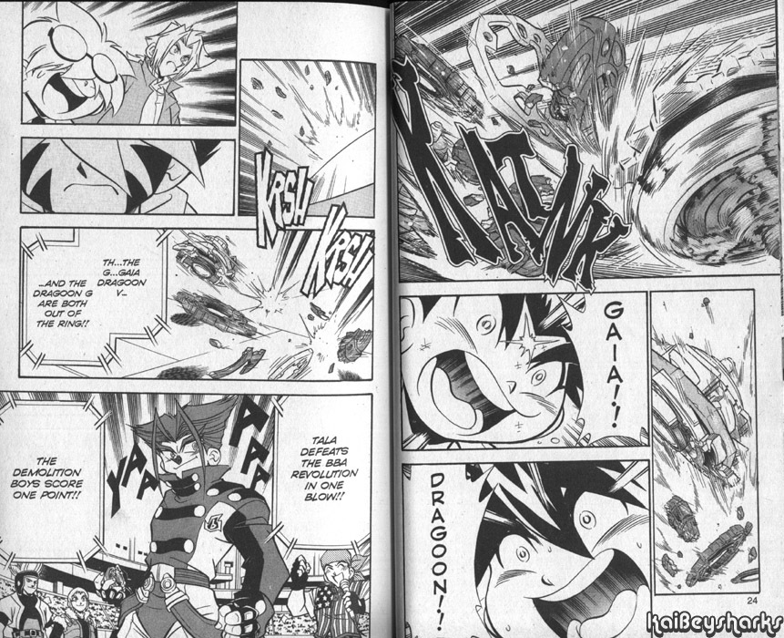Bakuden Shoot Beyblade Chapter 11.1 page 11 - Vol.11 Chapter 1