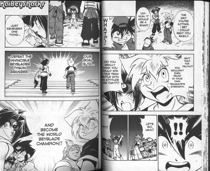 Bakuden Shoot Beyblade Chapter 11.1 page 14 - Vol.11 Chapter 1