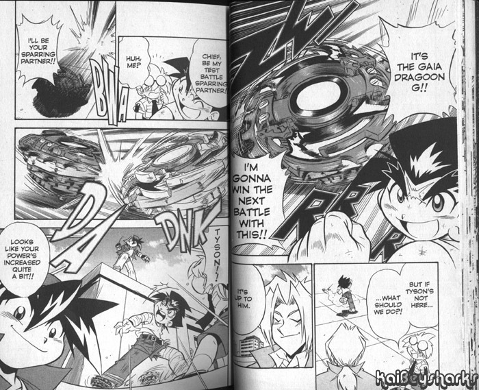 Bakuden Shoot Beyblade Chapter 11.1 page 16 - Vol.11 Chapter 1