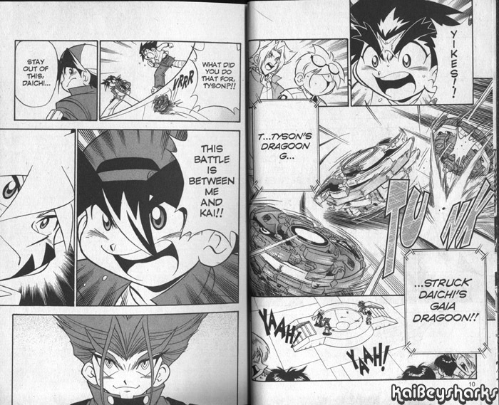 Bakuden Shoot Beyblade Chapter 11.1 page 4 - Vol.11 Chapter 1